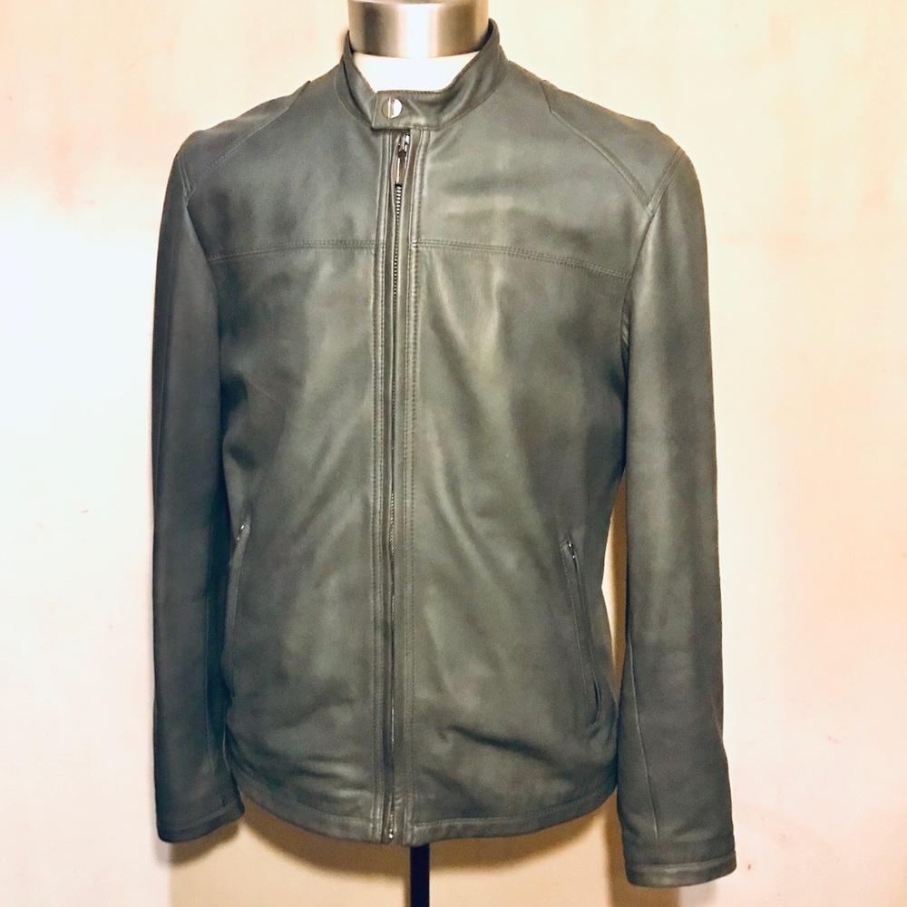INC MEN real leather jacket BRAND NEW